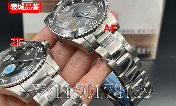 AF厂和ZF厂浪琴康卡斯拆解对比差距（鉴别技巧以及购买建议）-第6张图片