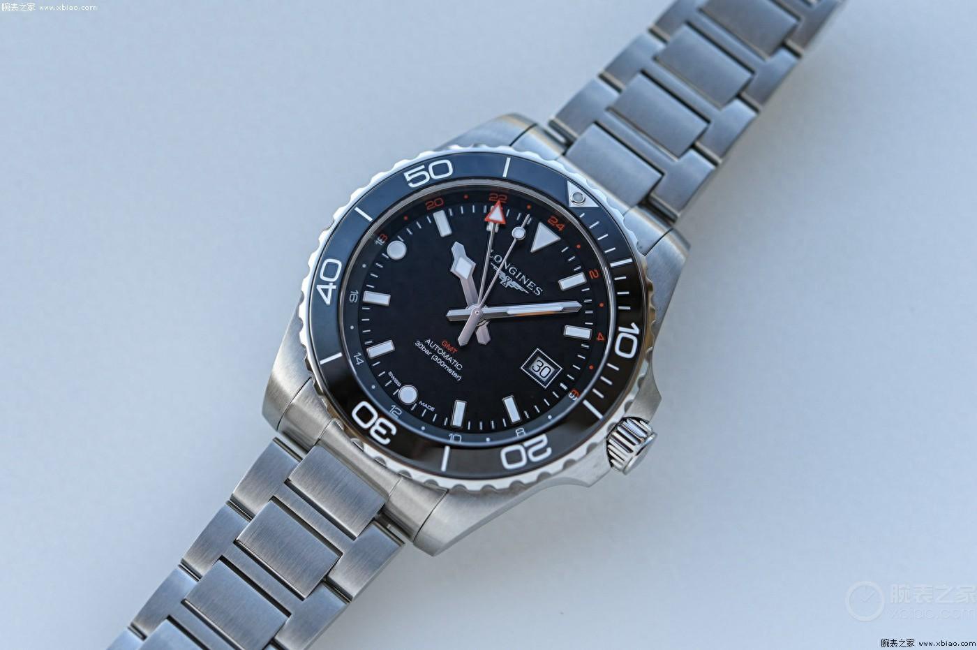 浪琴表全新43毫米康卡斯潜水系列GMT腕表，价格2600瑞郎-第1张图片
