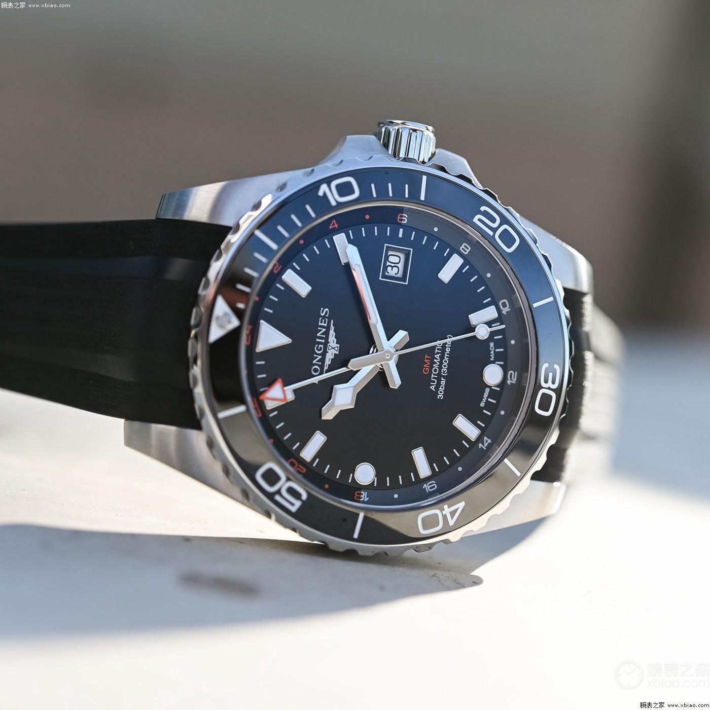 浪琴表全新43毫米康卡斯潜水系列GMT腕表，价格2600瑞郎-第2张图片