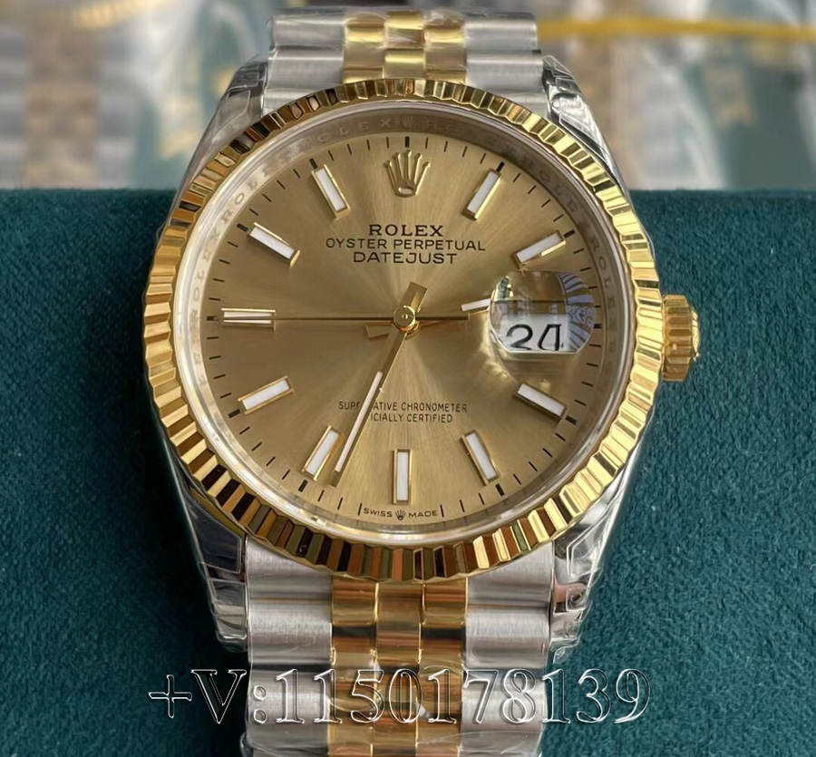 VS厂劳力士间金日志36毫米金盘机芯详细测评（辨别技巧以及入手攻略）-第3张图片