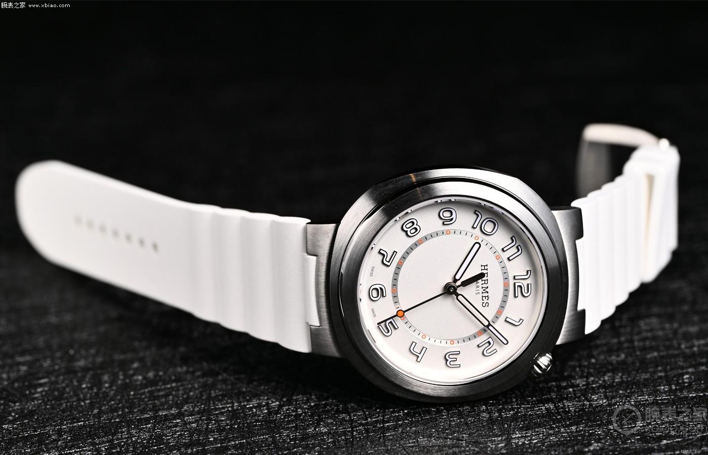 爱马仕Hermès Cut精钢腕表，诠释优雅品味-第8张图片