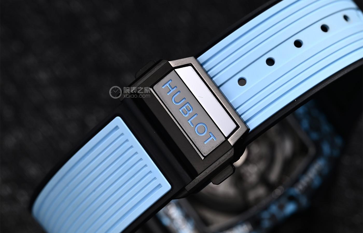 宇舶Big Bang灵魂蓝色碳纤维腕表限量典藏28枚，价格24万-第10张图片