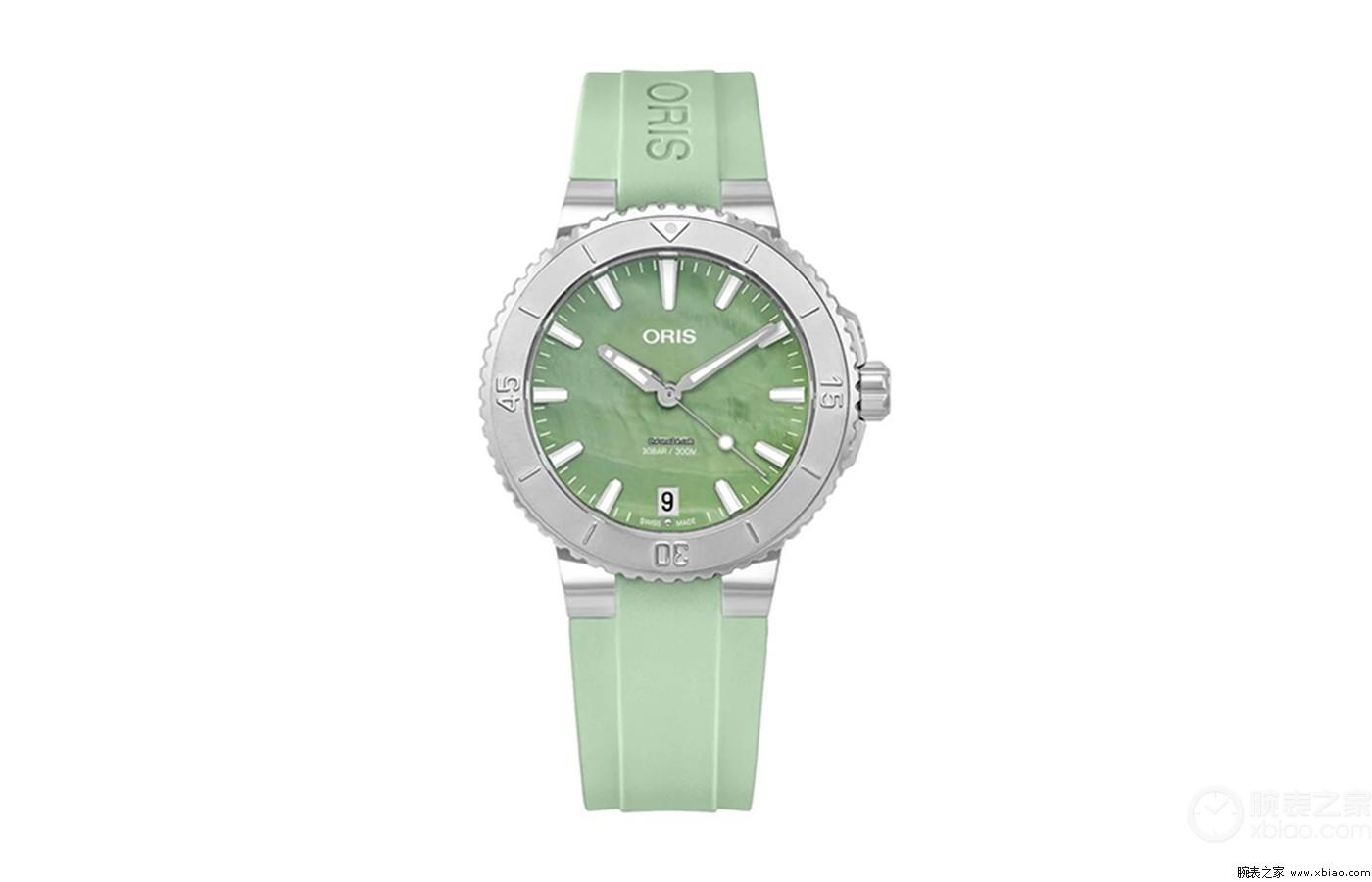 适合春夏佩戴的绿色表盘女士手表有哪些？-第2张图片