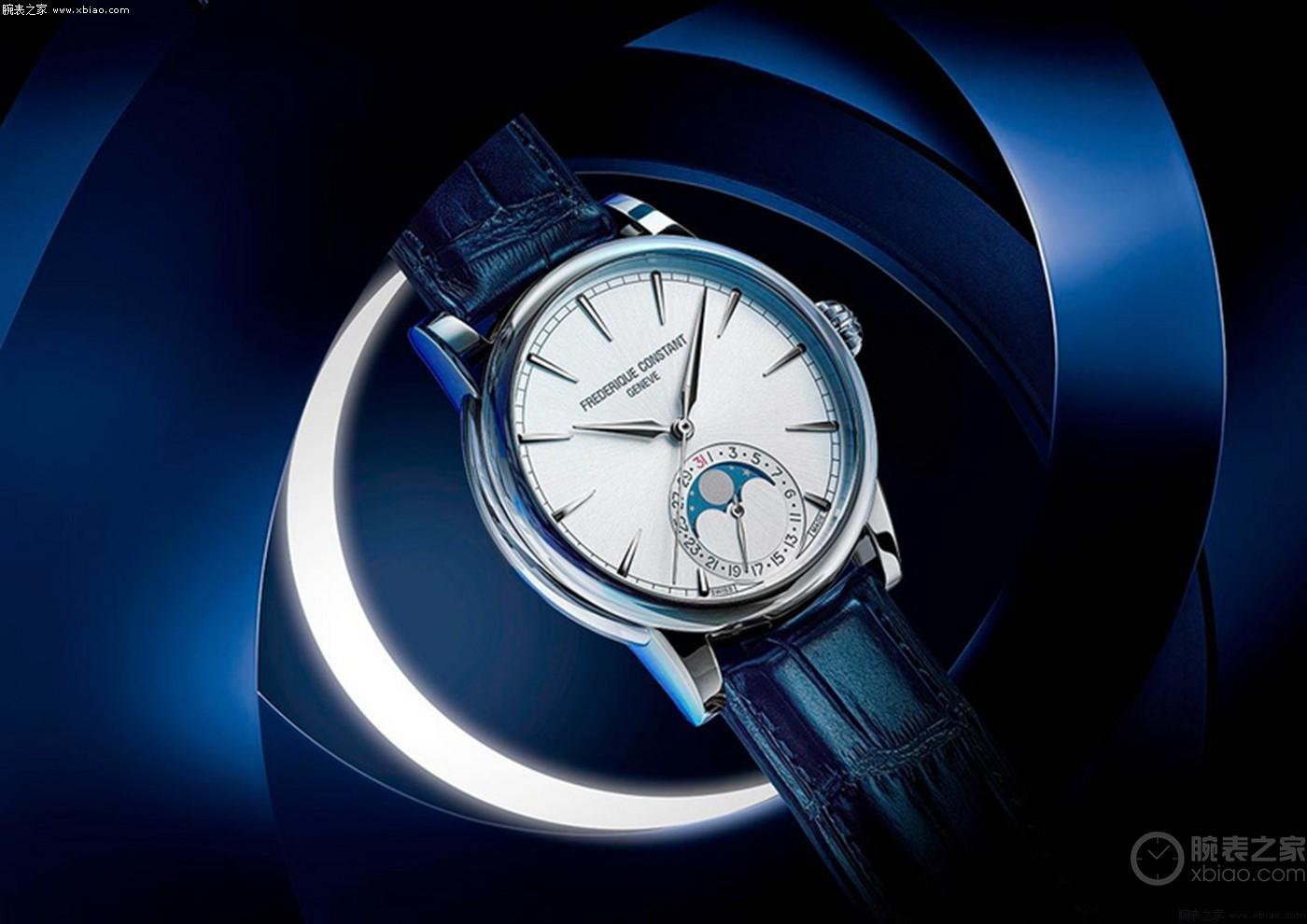 康斯登推出三款Classic Moonphase Date Manufacture百年典雅自家机芯月相日历腕表-第4张图片