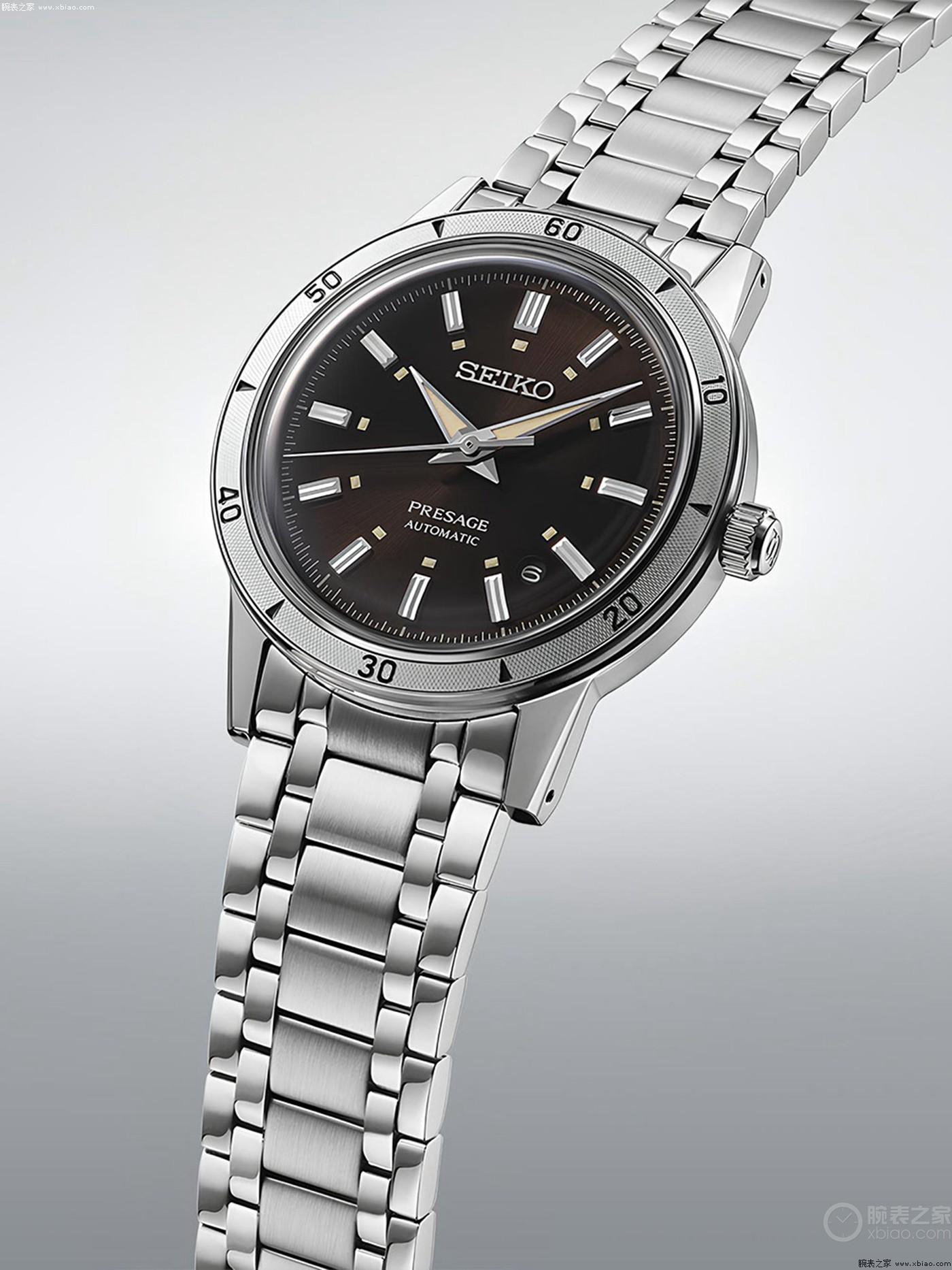 精工Presage Style 60s“优雅而坚固”腕表，价格4600-第6张图片