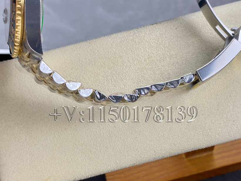 ARF劳力士GMT系列间金皮蛋圈配重版做工细节，探究与正品差距-第8张图片