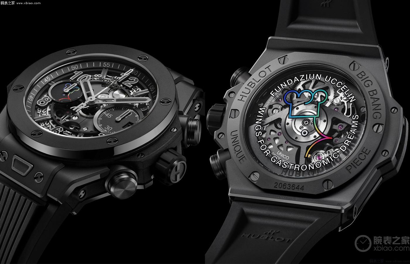 宇舶表推出Big Bang Unico All Black Schloss Schauenstein限量腕表-第6张图片