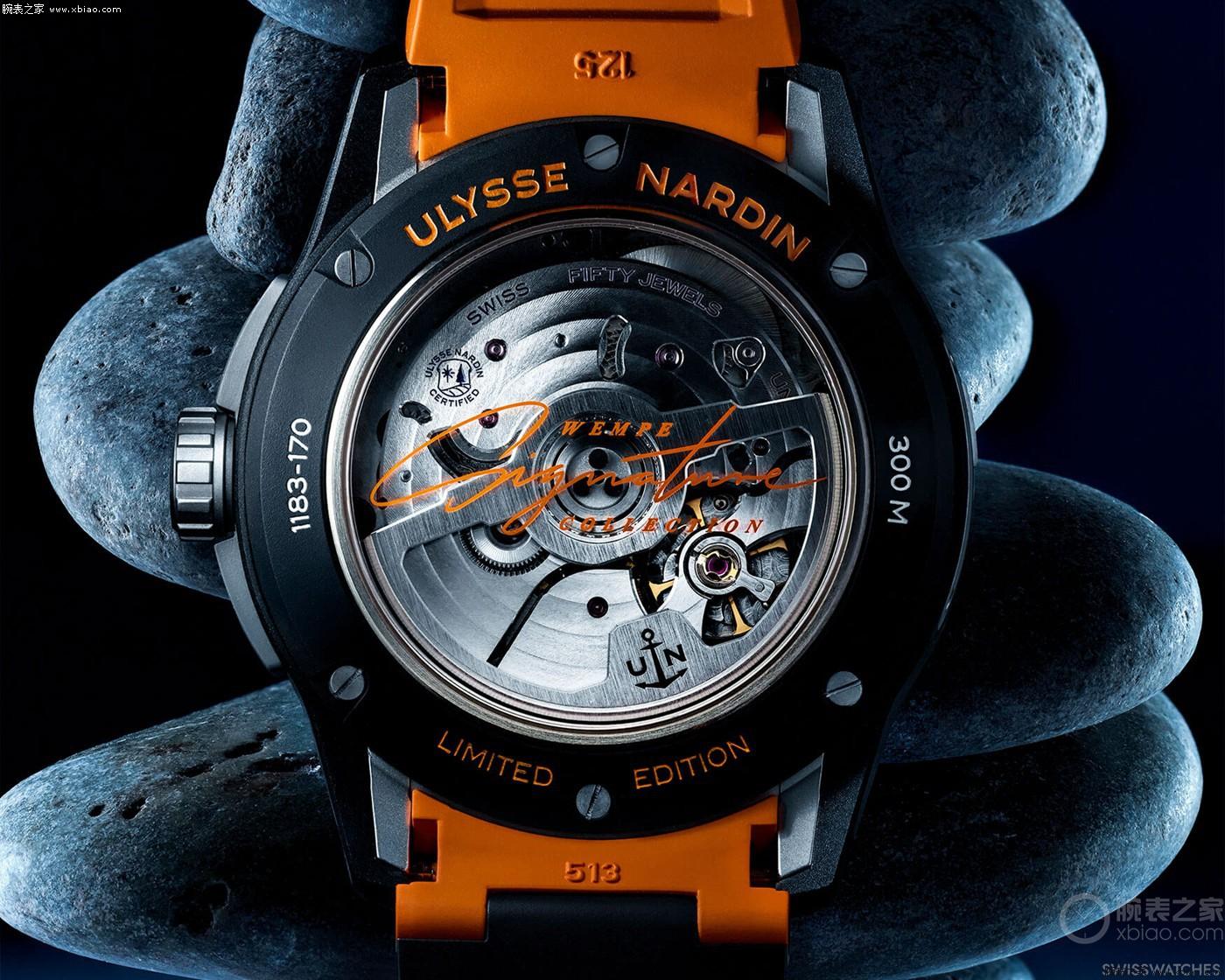 雅典表 x Wempe Diver NET Signature Collection限量版腕表，巅峰之作-第3张图片