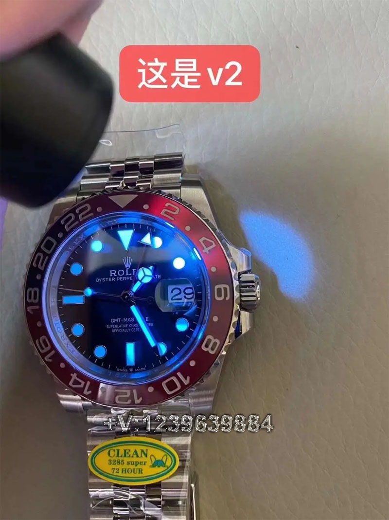 C厂劳力士可乐圈V2版本与V3版本区别在哪？怎么分辨？-第9张图片