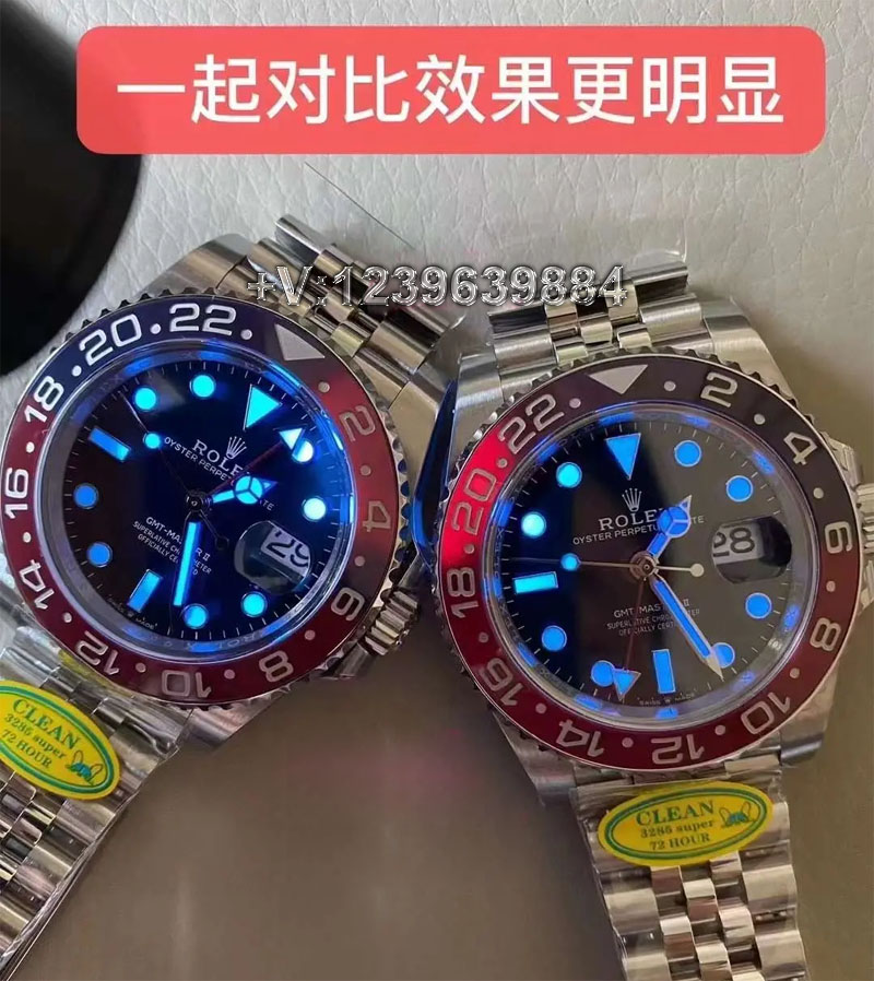C厂劳力士可乐圈V2版本与V3版本区别在哪？怎么分辨？-第11张图片