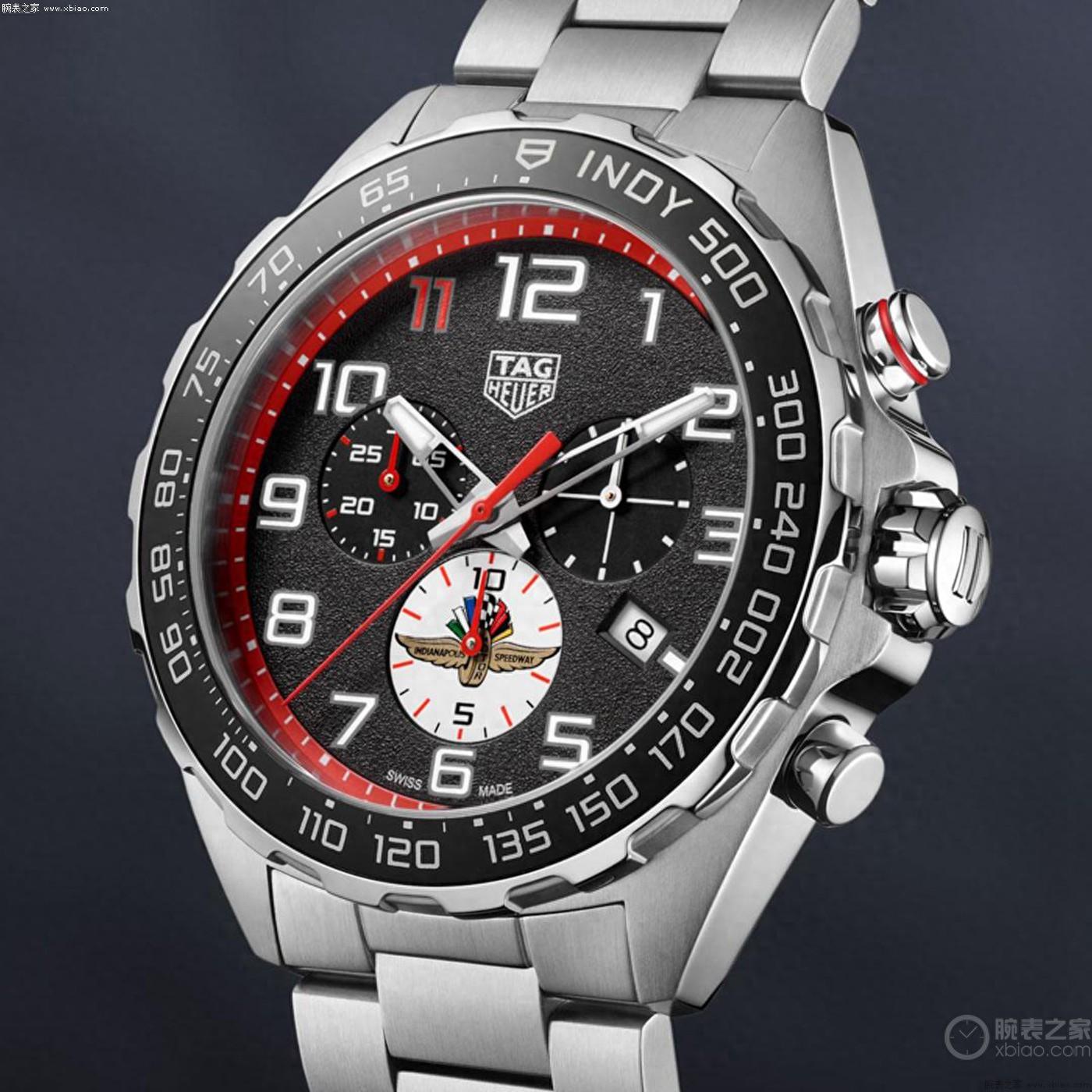 TAG Heuer泰格豪雅F1系列印第500联名款计时码表-第1张图片