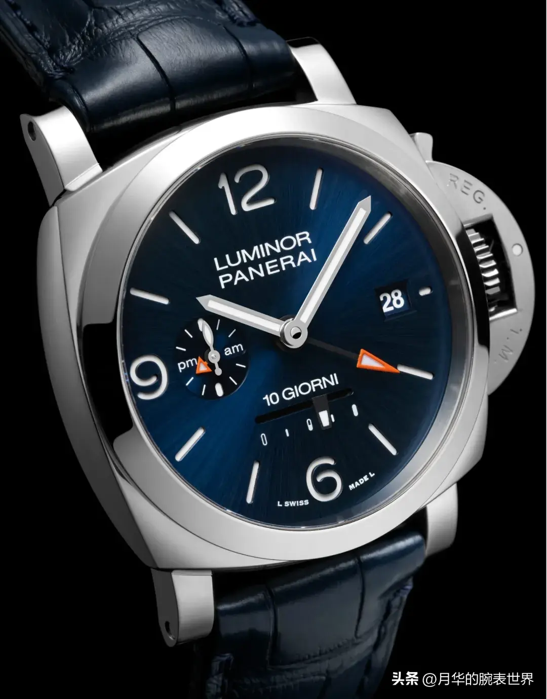 沛纳海鲁米诺GMT PAM01482手表零售价15200美元-第2张图片