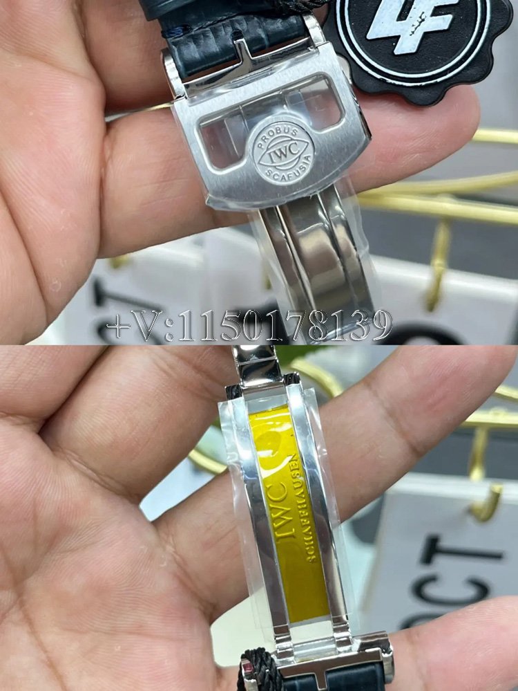 ZF厂万国葡萄牙七日链IW500107质量如何？对比正品破绽揭秘-第6张图片