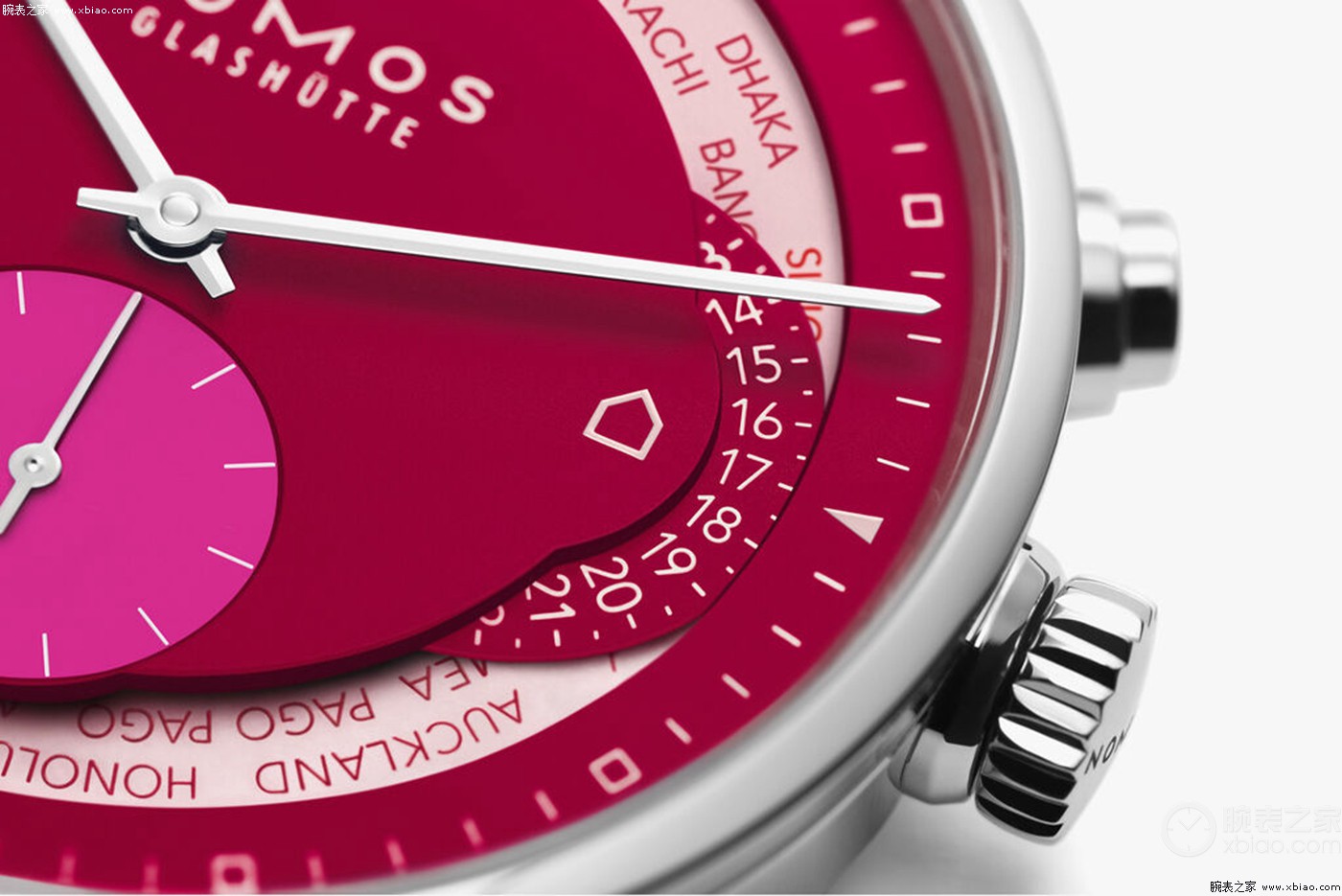 Nomos Zürich World Time Sambal腕表Revolution特别限量版，售价44600元-第2张图片