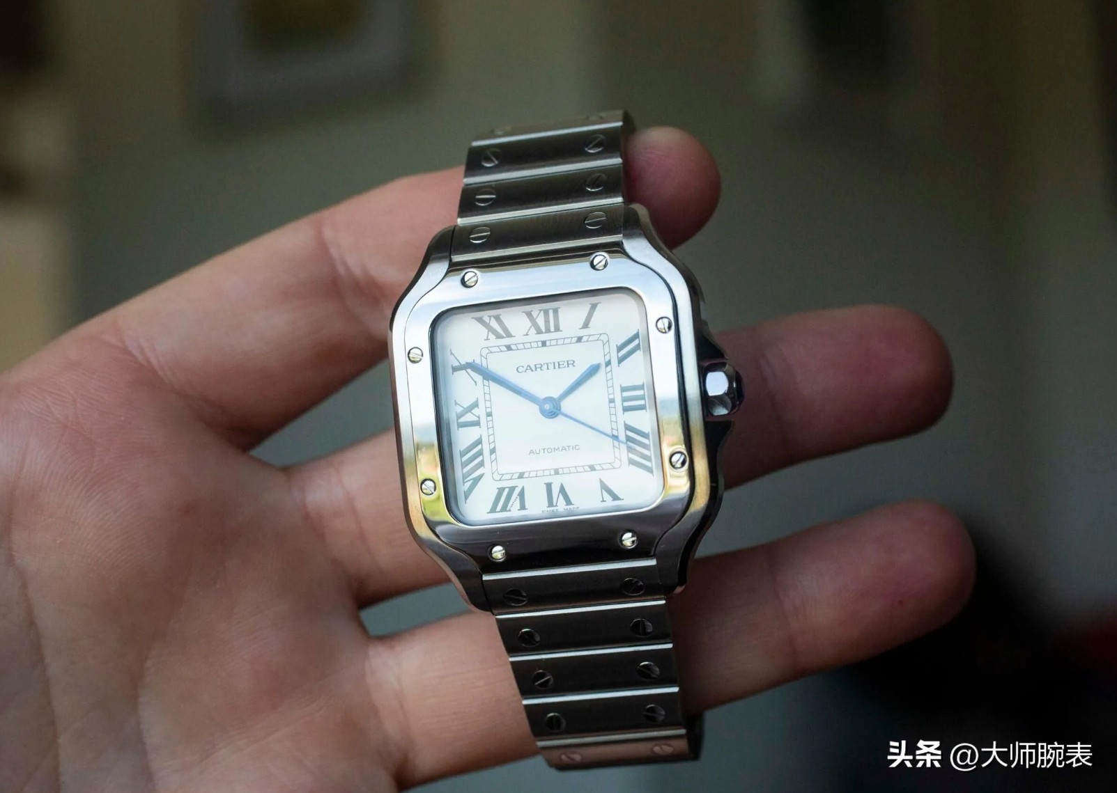 卡地亚山度士闭眼入不踩雷！卡地亚山度士手表价格和图片-第5张图片