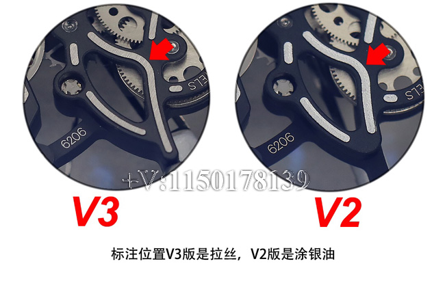 【全网首测】ZF厂理查德米勒RM-055 V3版白陶瓷升级哪些地方？-第8张图片