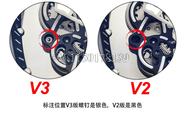 【全网首测】ZF厂理查德米勒RM-055 V3版白陶瓷升级哪些地方？-第6张图片