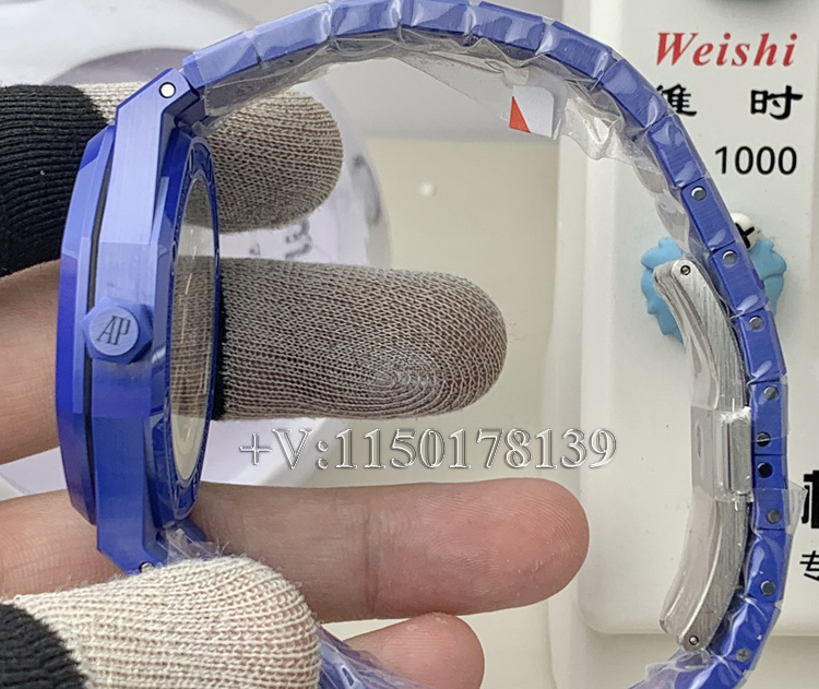 APS爱彼15500蓝陶瓷4302机芯快速辨别（买表前必须了解的几个关键点）-第4张图片