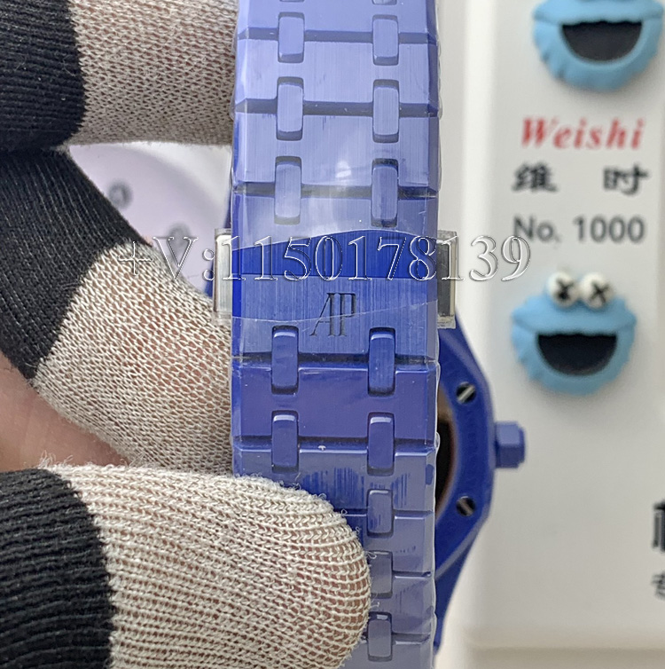 APS爱彼15500蓝陶瓷4302机芯快速辨别（买表前必须了解的几个关键点）-第6张图片