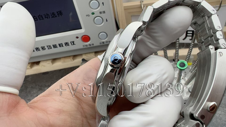 VS欧米茄海马300一体化8800机芯该如何辨别？（附三大防伪要点）-第4张图片