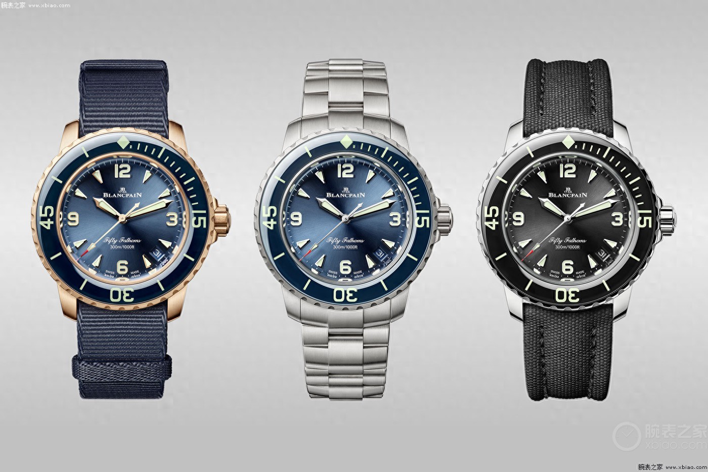 宝珀Blancpain 38毫米五十噚腕表：小尺寸的霸气深潜-第1张图片