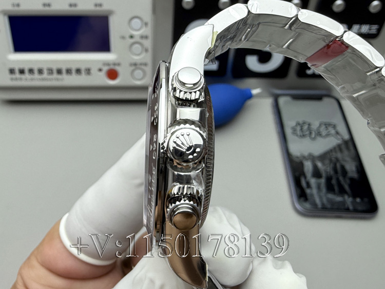164克真质感！VS厂冰蓝迪首搭丹东4131机芯全网最细评测-第6张图片