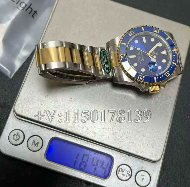 C+厂倒下后，RC厂劳力士间金水鬼配重版185克来了！这回真能打？-第2张图片