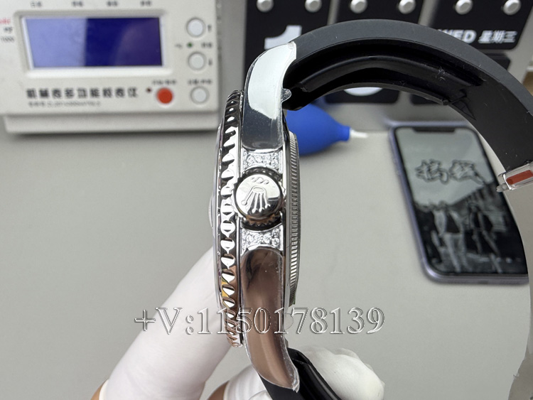 JVS劳力士钻圈游艇M126679SABR值得买吗？实测机芯/镶钻/防水三大真相-第7张图片