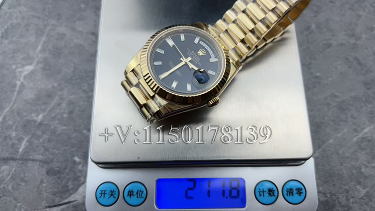 RC厂劳力士黑冰糖210克配重版值得买吗?对比QF厂详解-第3张图片 RC厂劳力士黑冰糖210克配重版值得买吗?对比QF厂详解-第3张图片