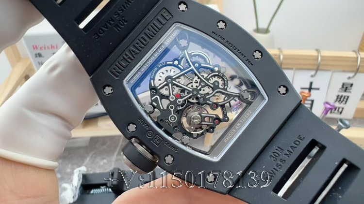 R厂理查米尔RM055满配版评测：Vaucher无卡度机芯值得入手吗？-第8张图片