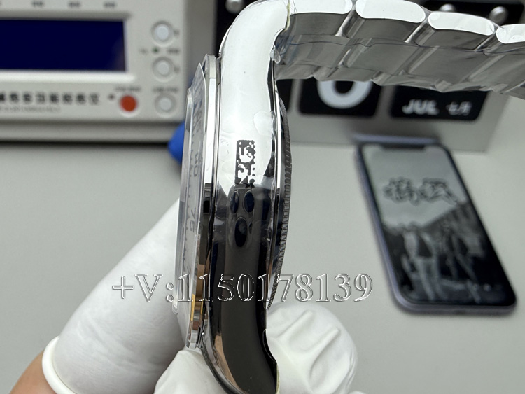 VS厂劳力士水泥灰钢迪vs正品白金，差距到底有多大？-第6张图片