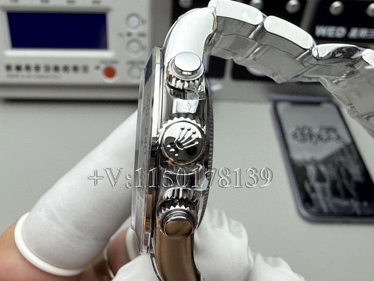 VS厂劳力士水泥灰钢迪vs正品白金，差距到底有多大？-第7张图片