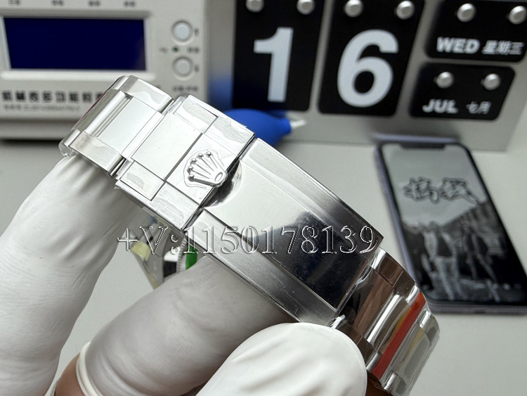 VS厂劳力士水泥灰钢迪vs正品白金，差距到底有多大？-第9张图片