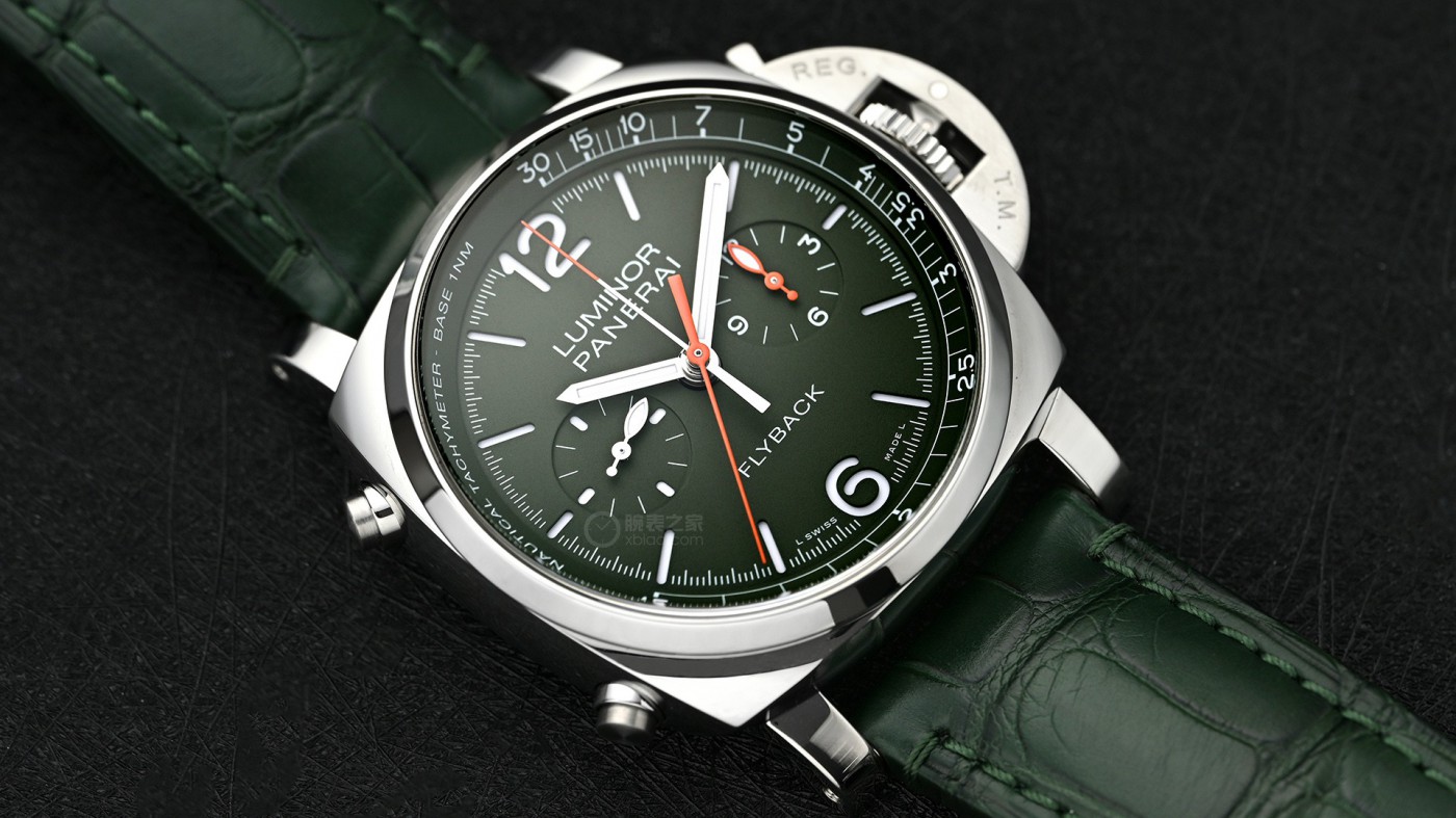 月薪2万也能戴出20万效果！沛纳海军绿计时，这辨识度绝了-第5张图片