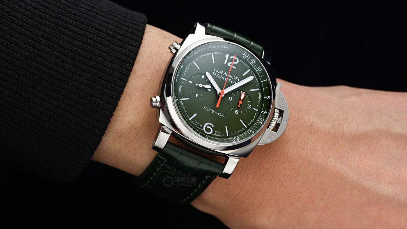 月薪2万也能戴出20万效果！沛纳海军绿计时，这辨识度绝了-第10张图片