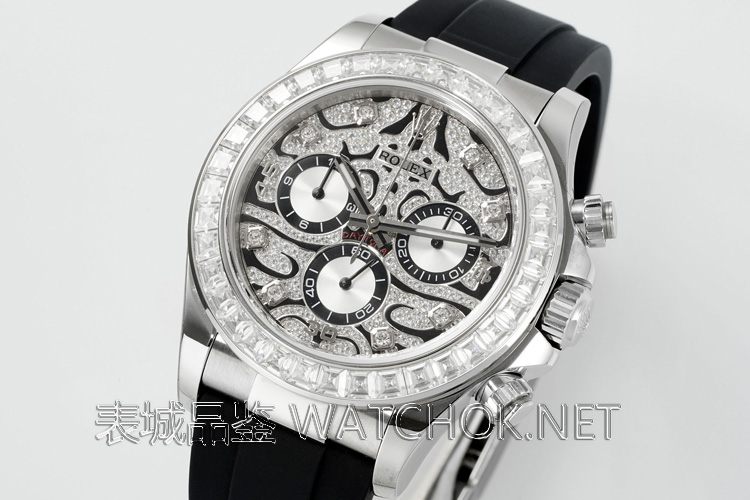 改装限量虎头迪通拿深度评测：丹东4130机芯+莫桑钻圈口-第2张图片