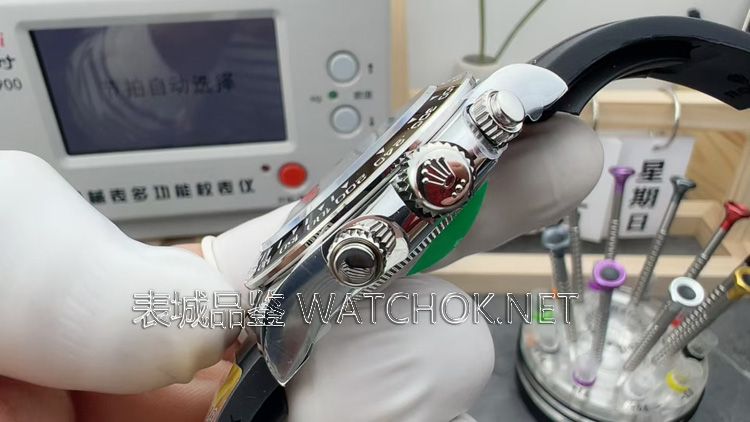 159.7克超级配重！ARF白金水泥灰胶迪4131机芯详细评测-第7张图片