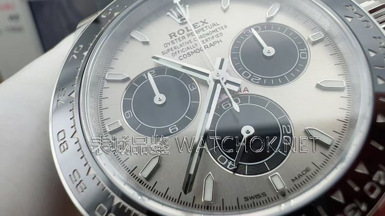 159.7克超级配重！ARF白金水泥灰胶迪4131机芯详细评测-第5张图片