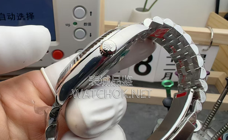 VS厂最强对手出现！V厂劳力士日志41mm评测，这细节无敌了-第6张图片