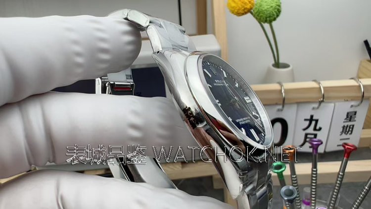 VS厂劳力士蚝式恒动莫兰迪蓝！3230机芯70小时续航实测-第6张图片