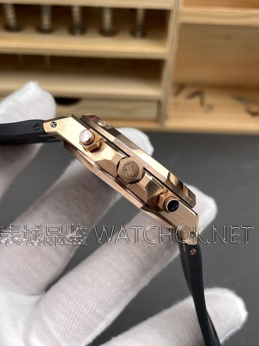 APS厂爱彼26240玫瑰金,4401无卡度机芯到底有多强?-第6张图片 APS厂爱彼26240玫瑰金,4401无卡度机芯到底有多强?-第6张图片