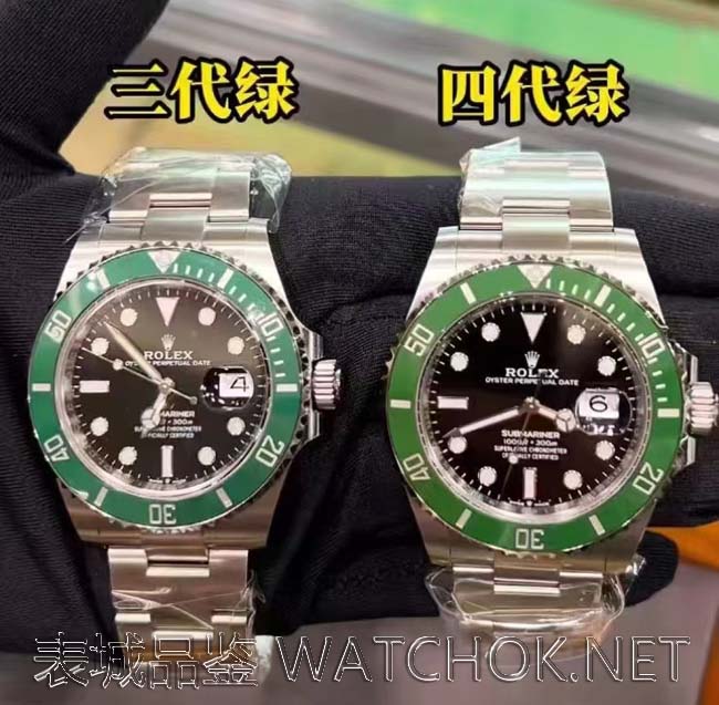 ARF厂劳力士四代绿水鬼首发！对比三代到底升级了什么？-第2张图片