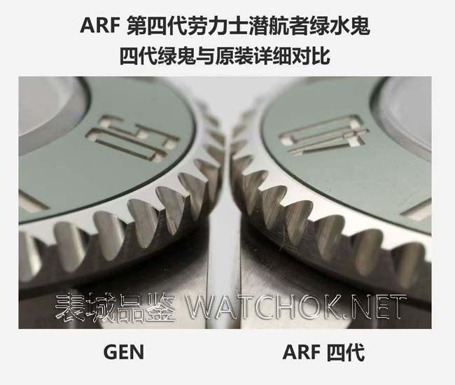 ARF厂劳力士四代绿水鬼首发！对比三代到底升级了什么？-第8张图片