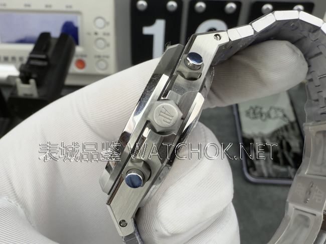 APS爱彼26240BC霜金灰盘深度评测，工艺细节全揭秘！-第7张图片