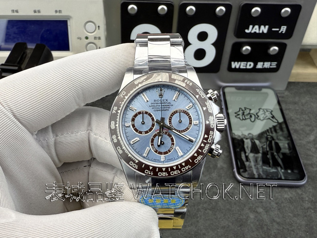 CBD厂冰蓝迪通拿深度评测：丹东4131机芯+210g配重，天花板再进化！-第1张图片