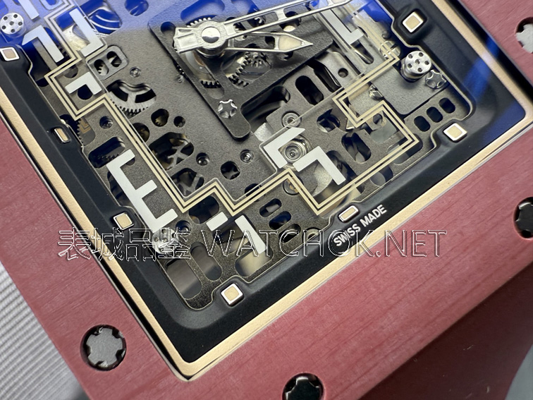 复刻理查德米尔RM16-02，真钛材质+全动齿轮机芯上手体验-第5张图片