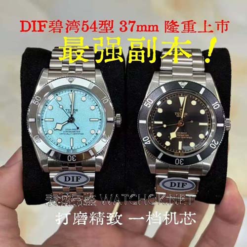 告别大表径！DIF厂帝舵碧湾54型：37mm复古小尺寸来袭-第1张图片