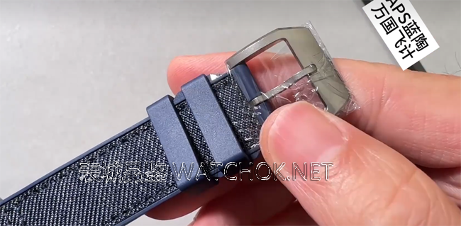 APS厂万国飞计蓝陶瓷TOPGUN计时款评测：一体机芯加持-第5张图片