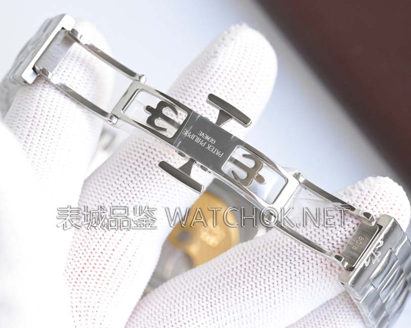 BBF厂百达翡丽7128方形鹦鹉螺,330一体机芯细节全解析-第7张图片 BBF厂百达翡丽7128方形鹦鹉螺,330一体机芯细节全解析-第7张图片