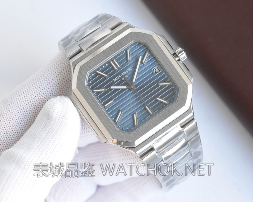 BBF厂百达翡丽7128方形鹦鹉螺,330一体机芯细节全解析-第2张图片 BBF厂百达翡丽7128方形鹦鹉螺,330一体机芯细节全解析-第2张图片